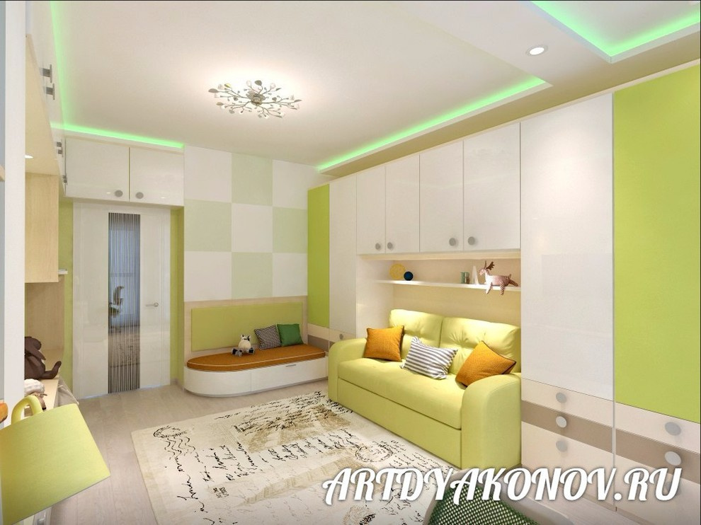 Интерьер квартиры Корпусная 140 кв. метров