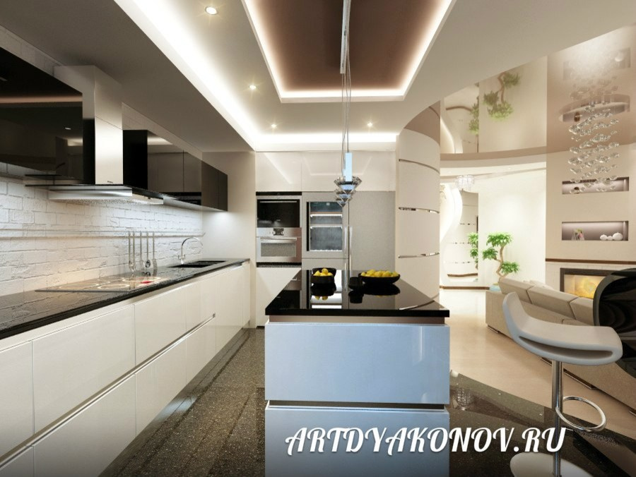 Интерьер квартиры Капитанская ул. 150 метров