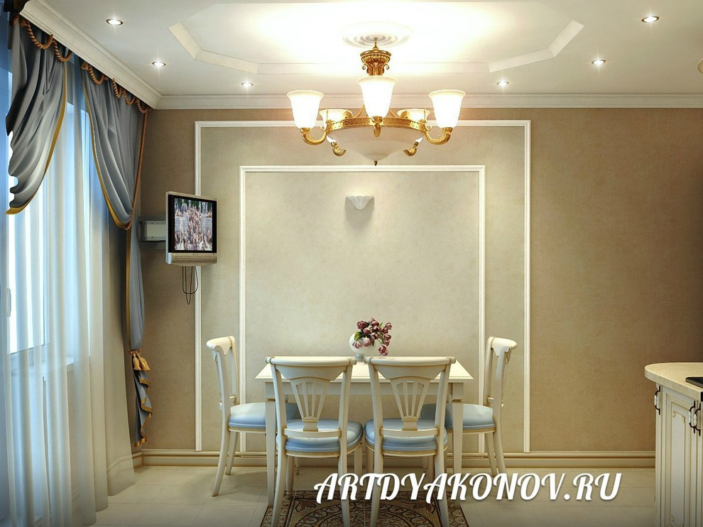 Интерьер квартиры Горелово 70 м.кв