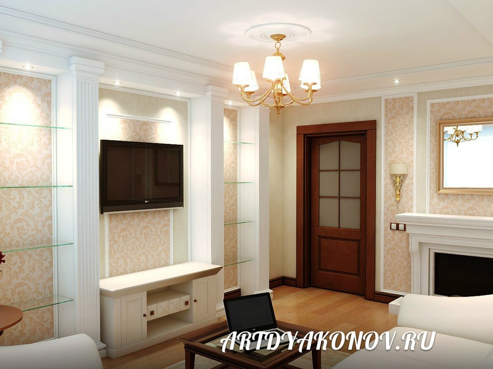 Интерьер квартиры Горелово 70 м.кв