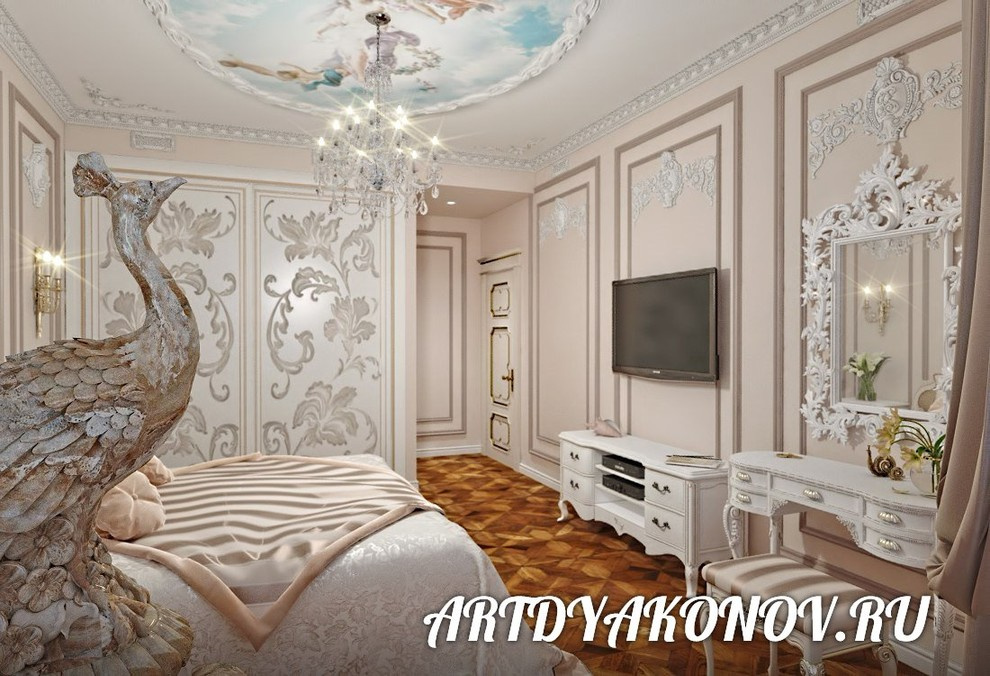 Интерьер квартиры Большая Зеленина 160 кв. метров