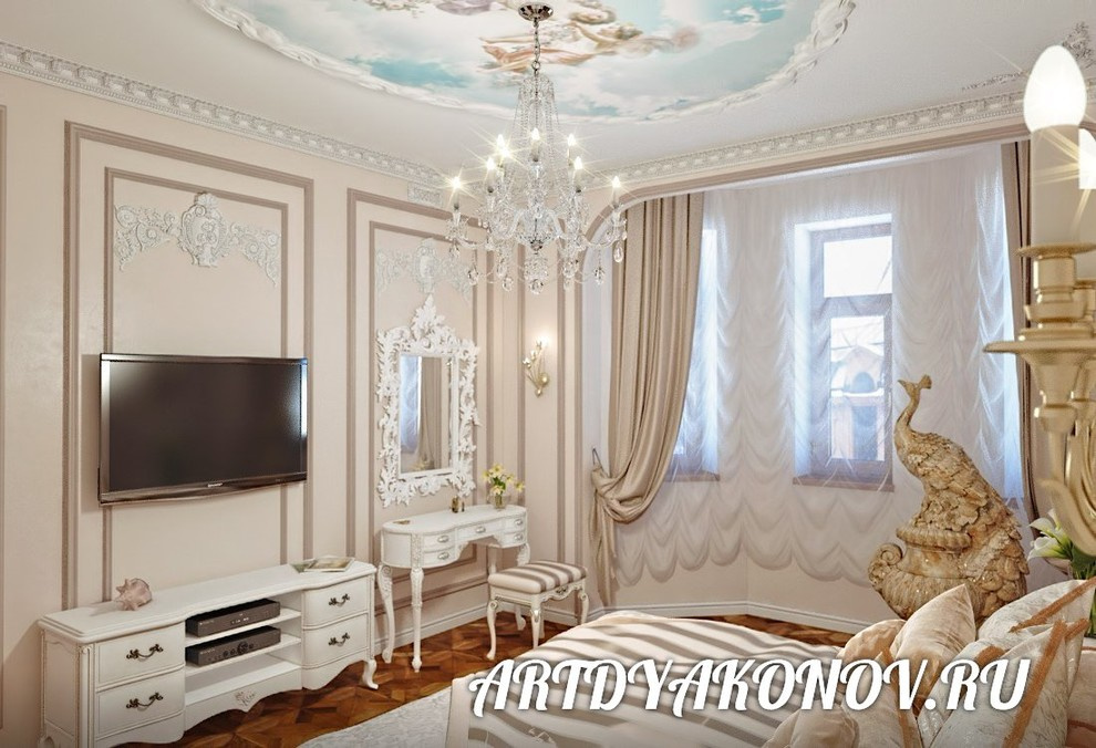Интерьер квартиры Большая Зеленина 160 кв. метров