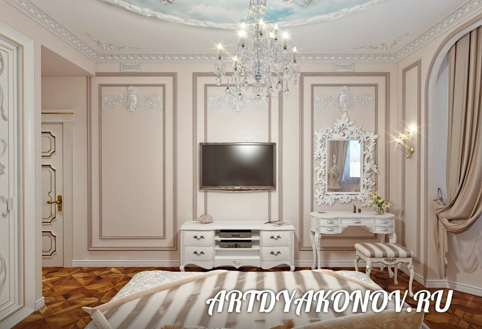Интерьер квартиры Большая Зеленина 160 кв. метров