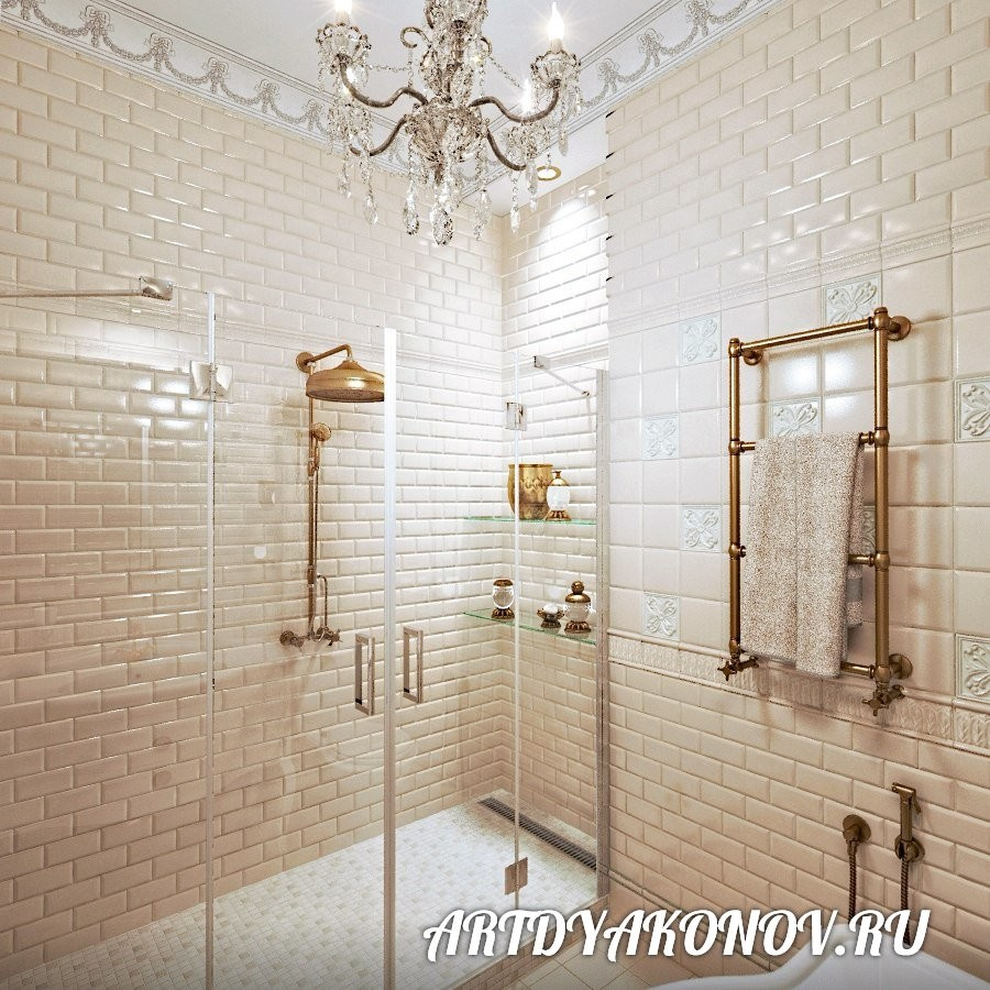 Интерьер квартиры Большая Зеленина 160 кв. метров