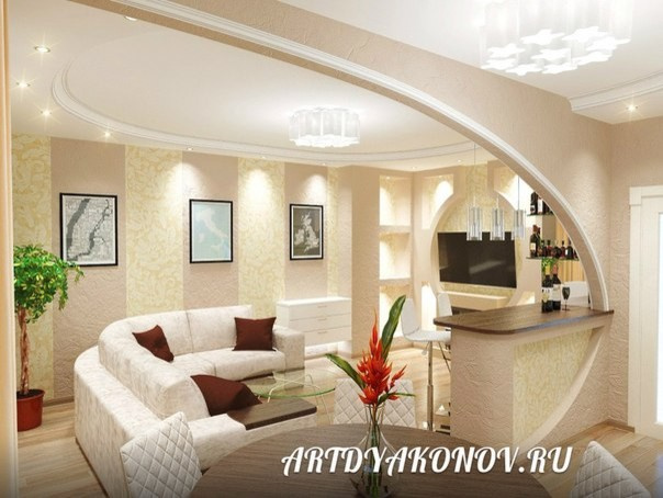 Интерьер квартиры Энгельса 87 кв. метров