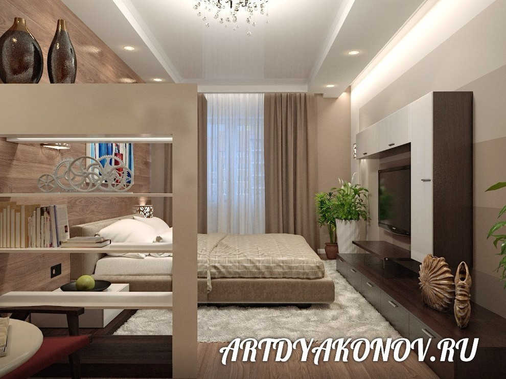 Интерьер квартиры Шушары 50 кв. метров