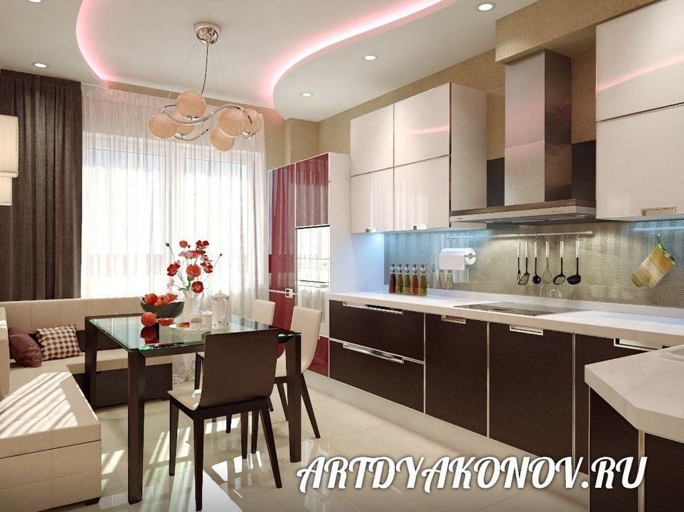 Интерьер квартиры Шушары 50 кв. метров