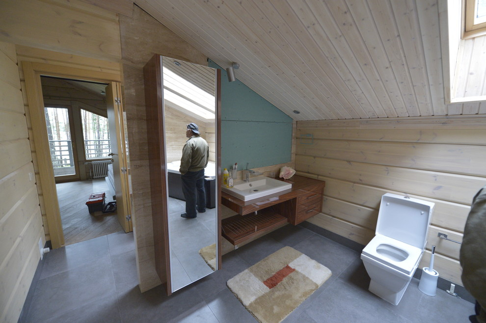 Реновация санузла, сауны Частный дом
