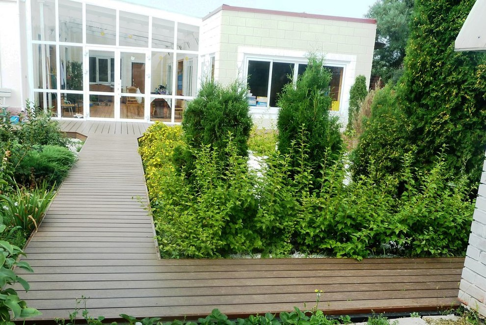 Садовые дорожки из ДПК