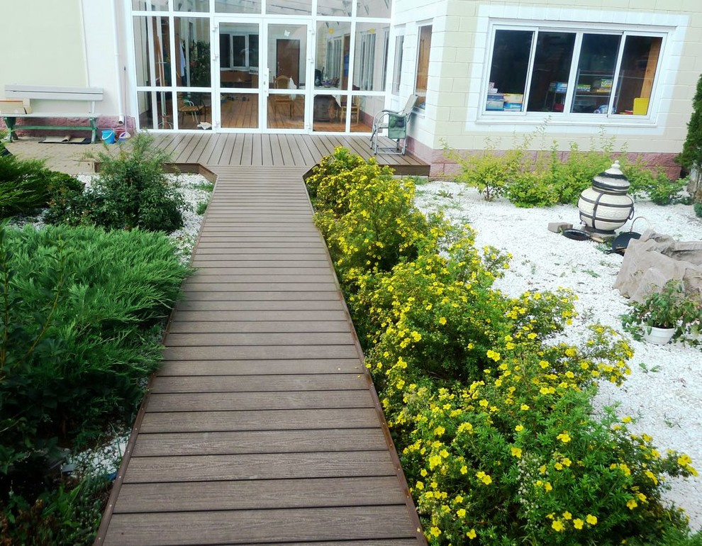 Садовые дорожки из ДПК