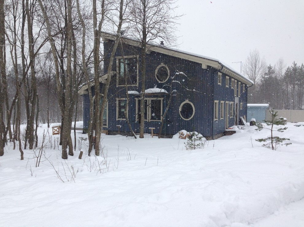 Дом сарай на реке, октябрь 2012/2015 год