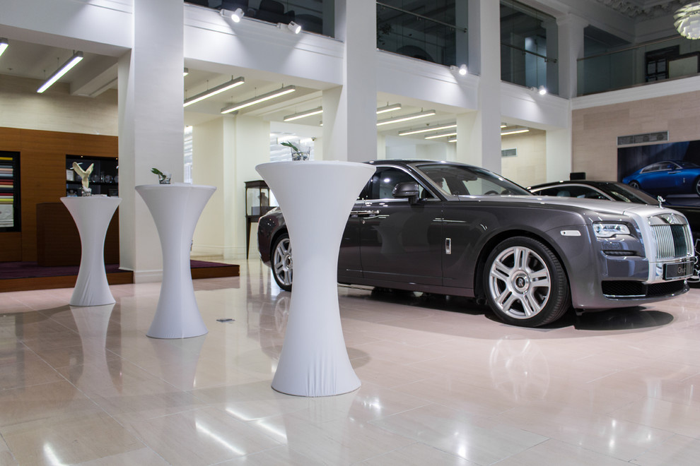 Интерьер под мероприятие: Rolls Royce (специально для SmartCraft)
