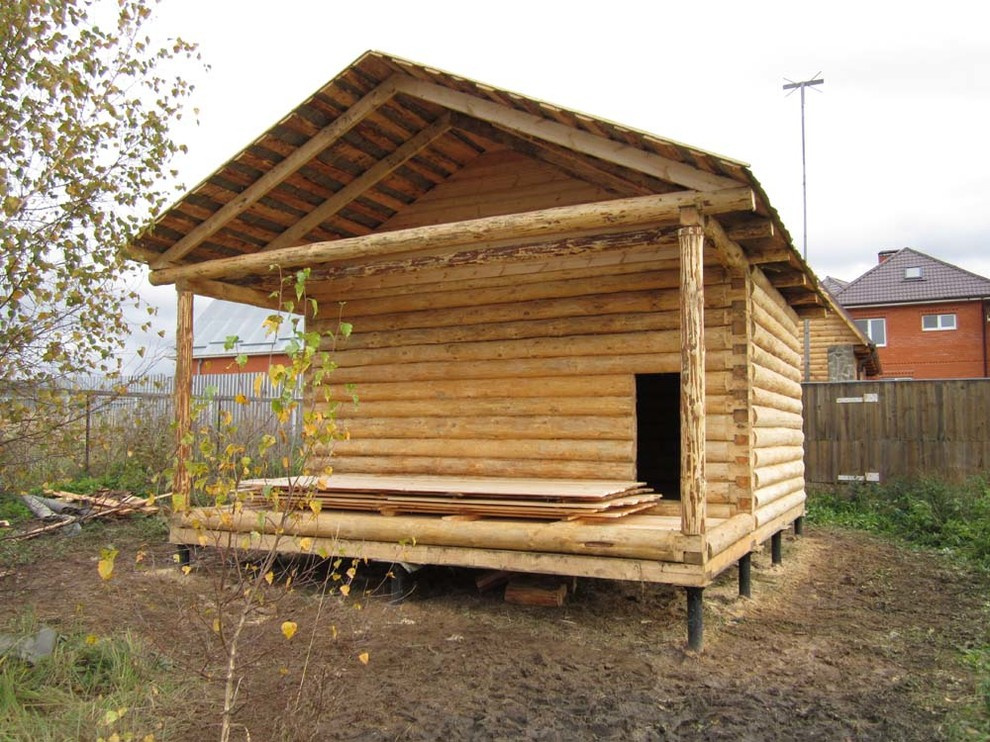 Фундамент на винтовых сваях