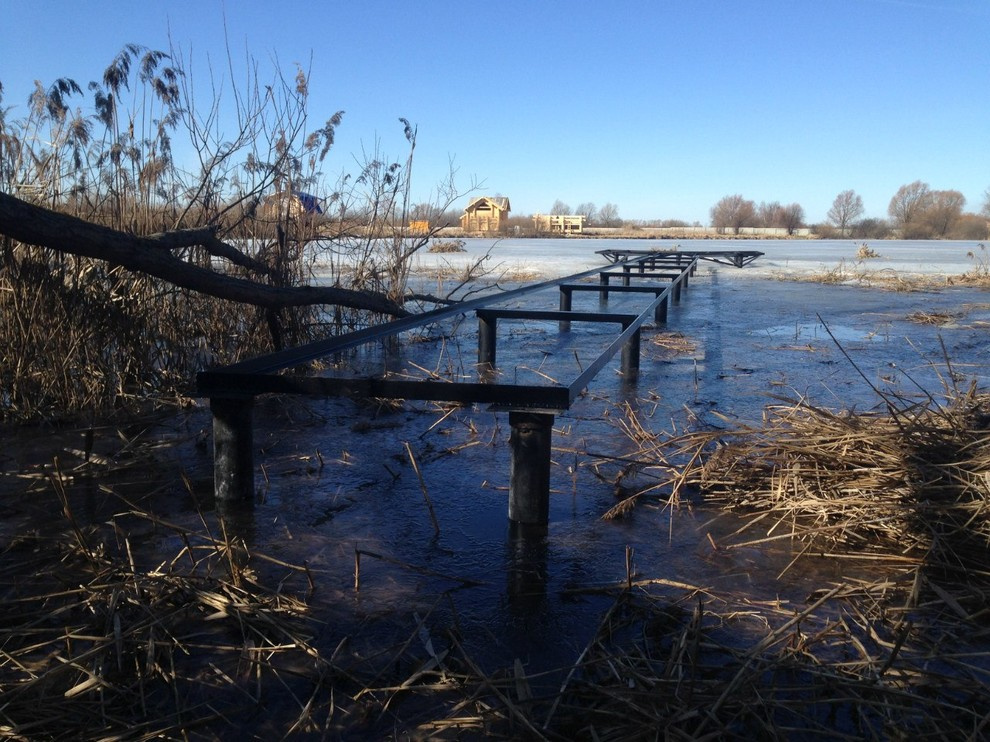 Фундамент на винтовых сваях