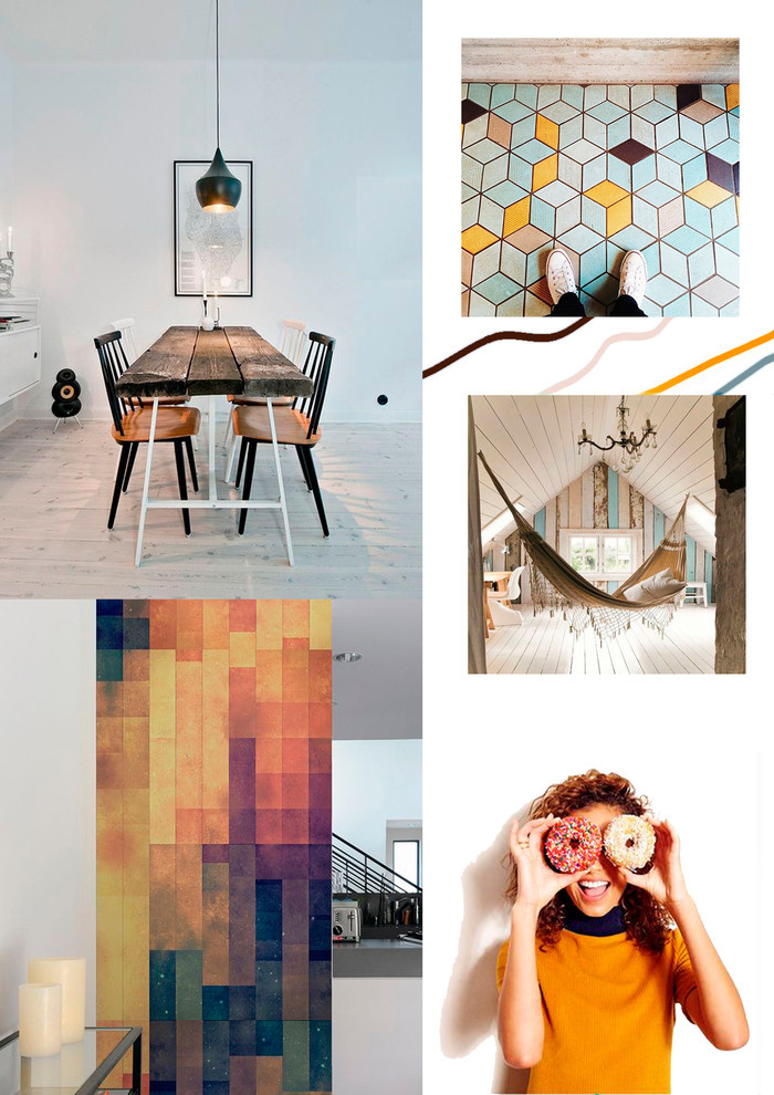 My dream flat moodboard