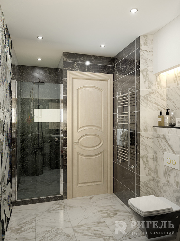 Ванная комната с душевой
