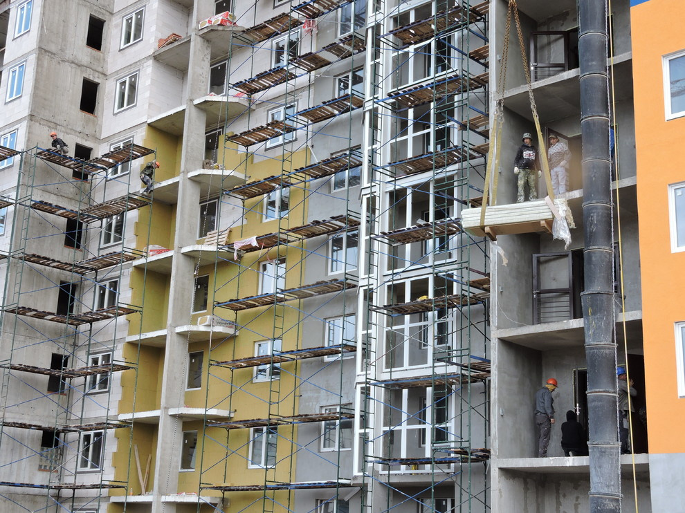 Утепление Высотного Жилого Дома в г.Череповец