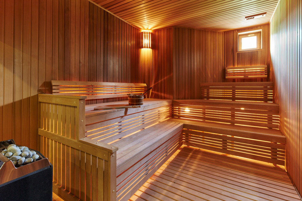 Обложка проекта: Большая домашняя сауна