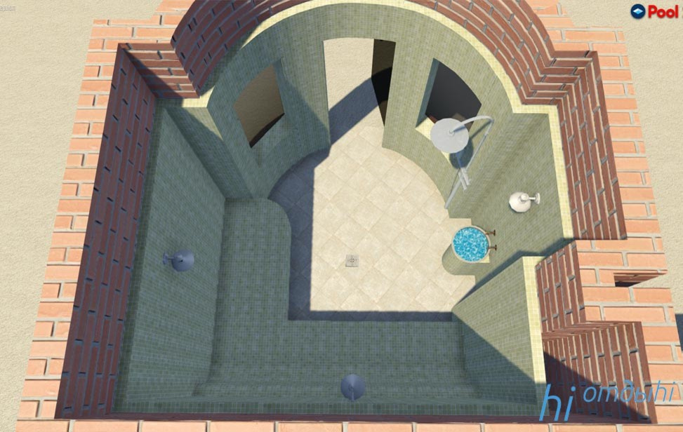 3D-визуализация домашнего хамама