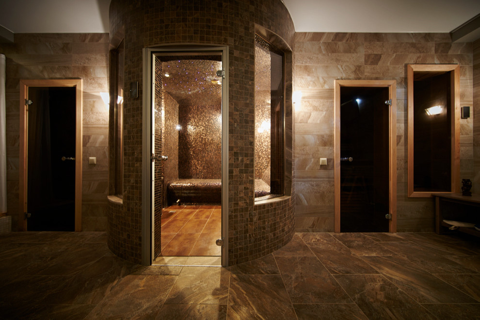 Зона СПА в загородном доме