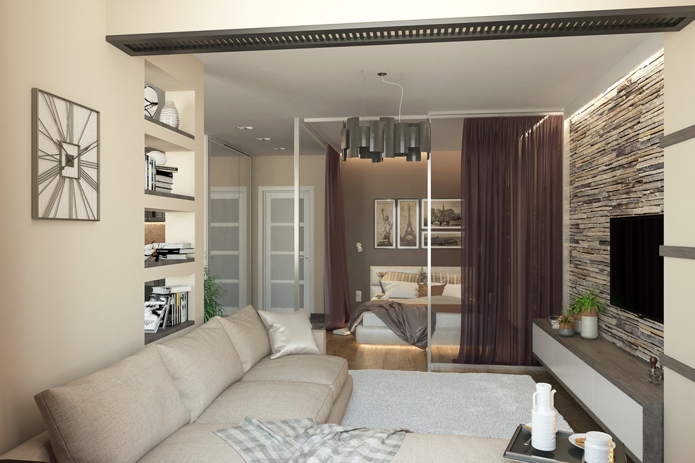 Дизайн проект квартиры-студии г. Краснодар