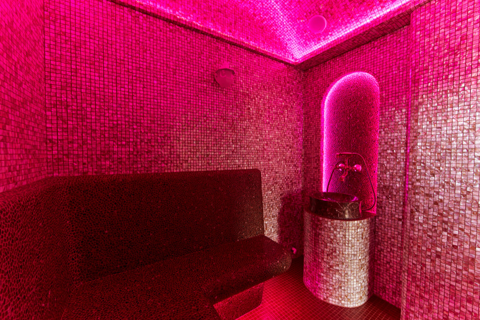 Светодиодное освещение в хамаме