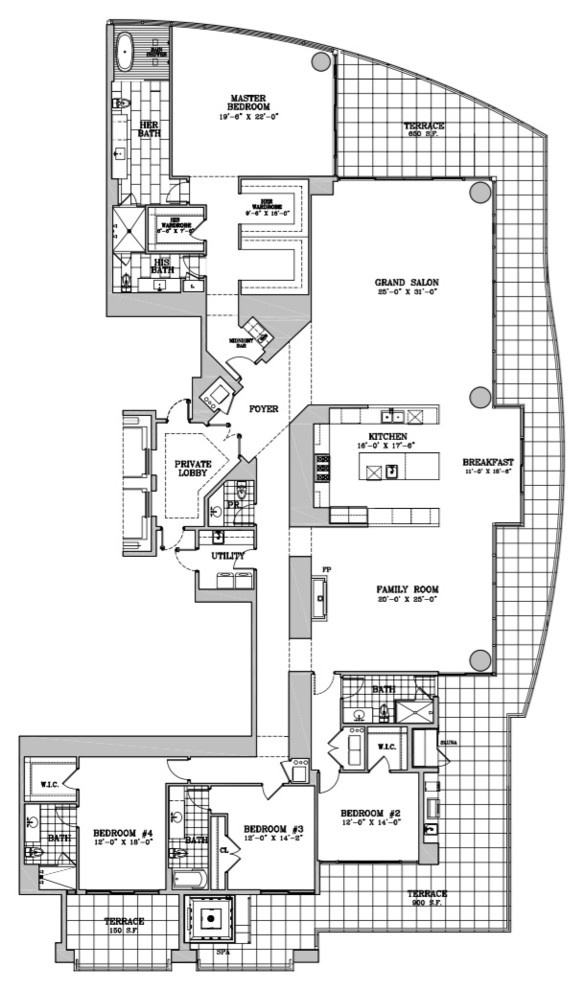 Residence at Estates at Aqualina, Miami