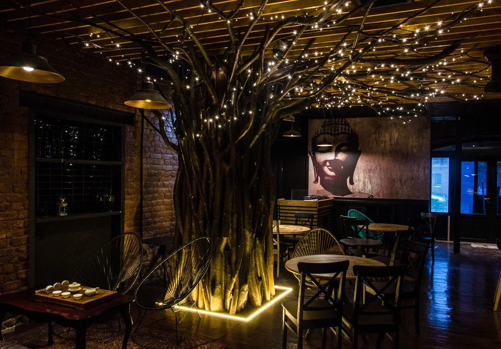 Ремонт чайного бара по дизайн-проекту на Лиговском 50