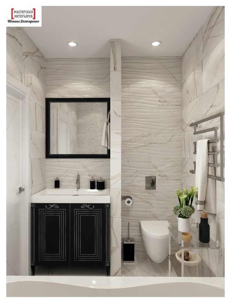 Обложка проекта: ДИЗАЙН-ПРОЕКТ 3Х-КОМНАТНОЙ КВАРТИРЫ В АМЕРИКАНСКОМ СТИЛЕ