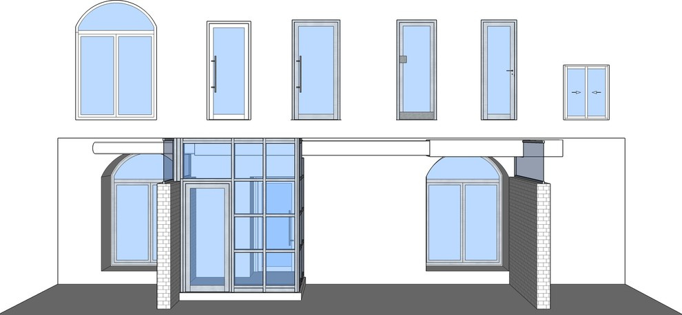 Обложка проекта: Остекление стритфуд-бара FRANK
