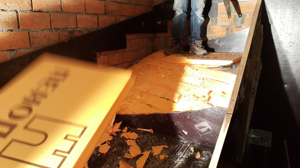 Монолитная лестница