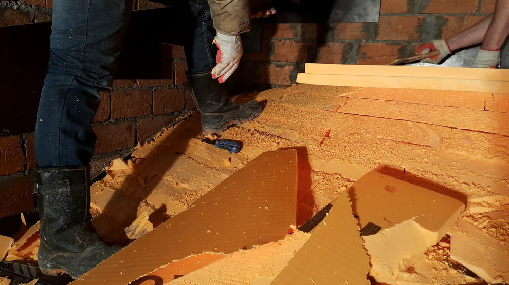 Монолитная лестница