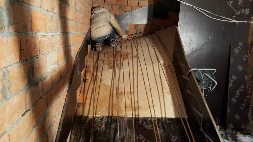 Монолитная лестница