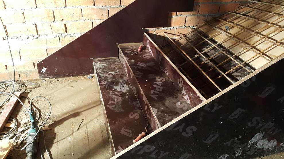 Монолитная лестница