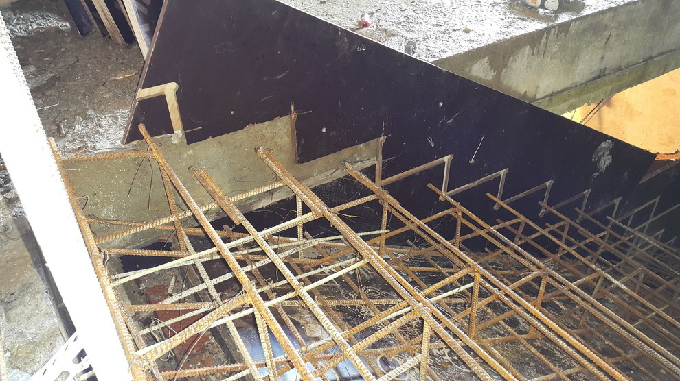 Монолитная лестница