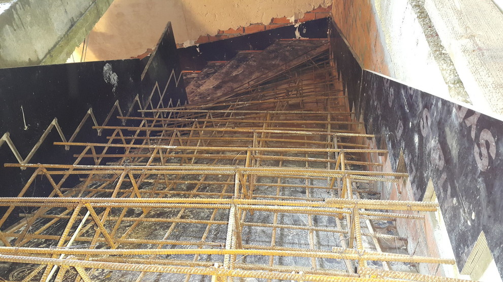 Монолитная лестница