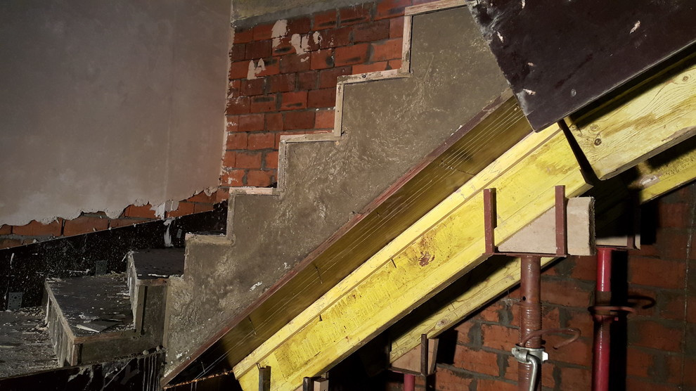 Монолитная лестница