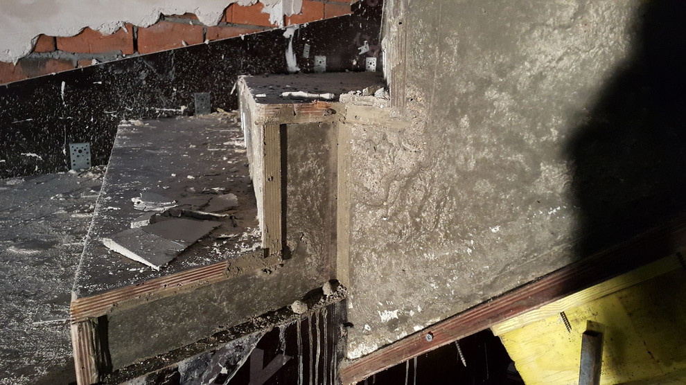 Монолитная лестница