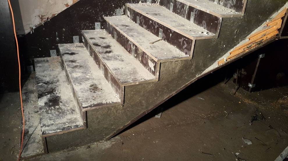 Монолитная лестница