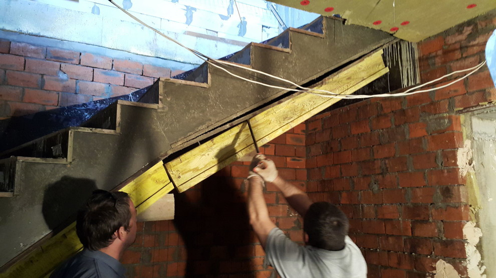 Монолитная лестница