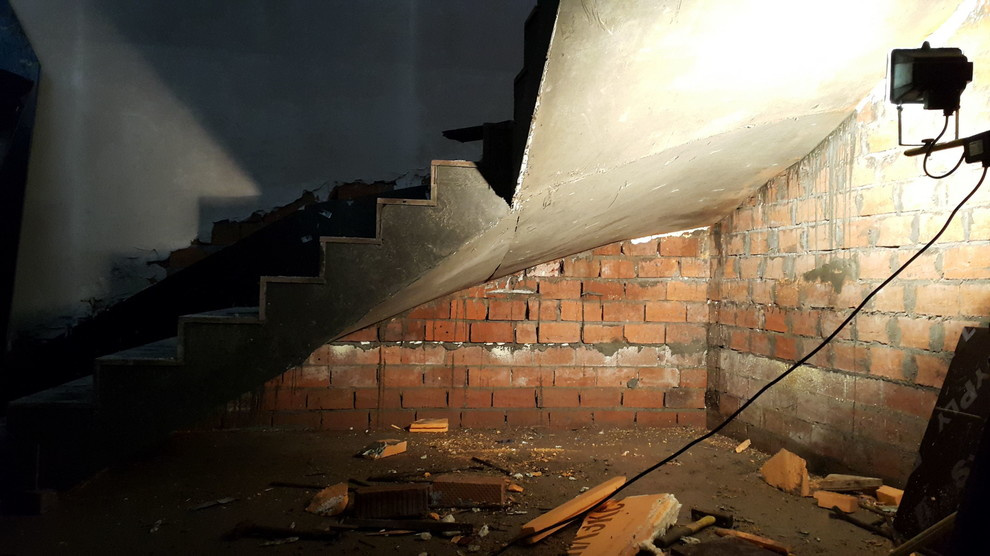 Монолитная лестница