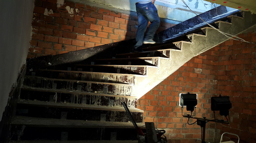 Монолитная лестница