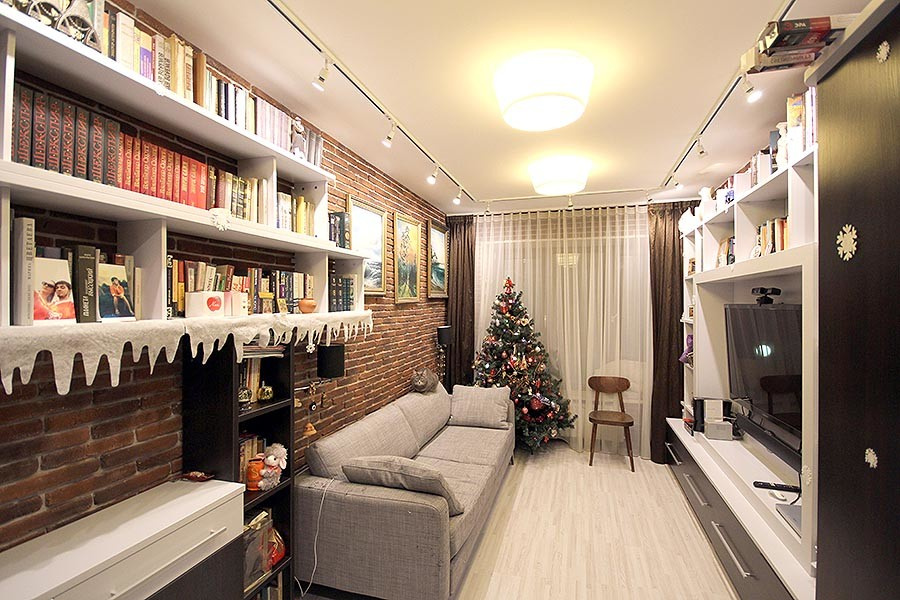 Дизайн интерьера 2-х комнатной квартиры