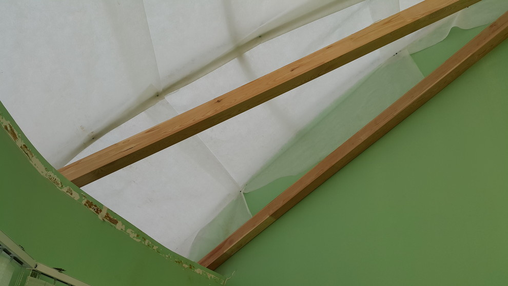 Деревянный потолок из лиственницы