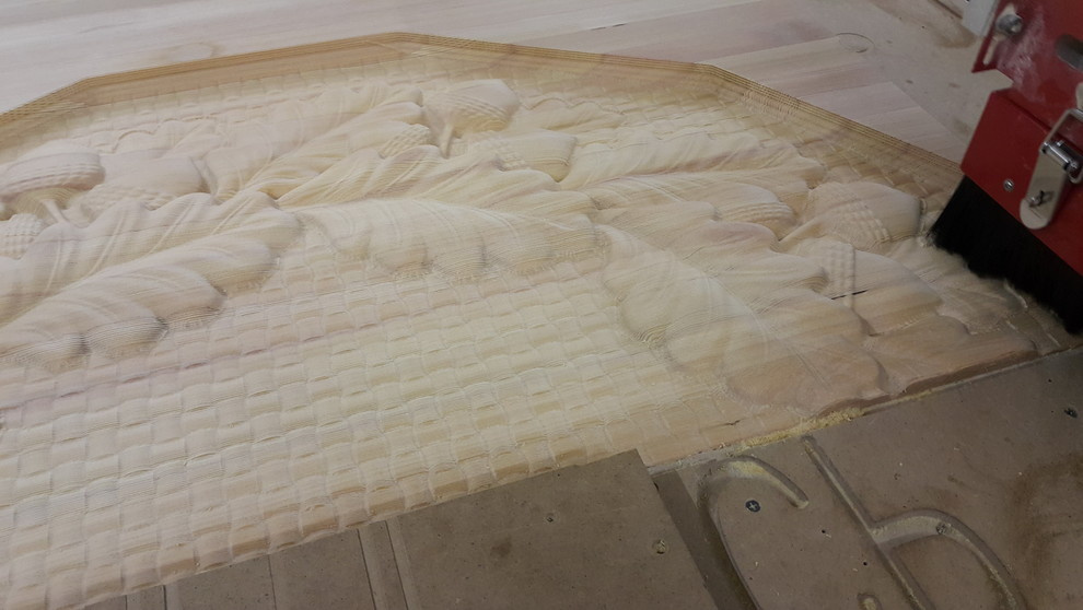 Деревянный потолок из лиственницы