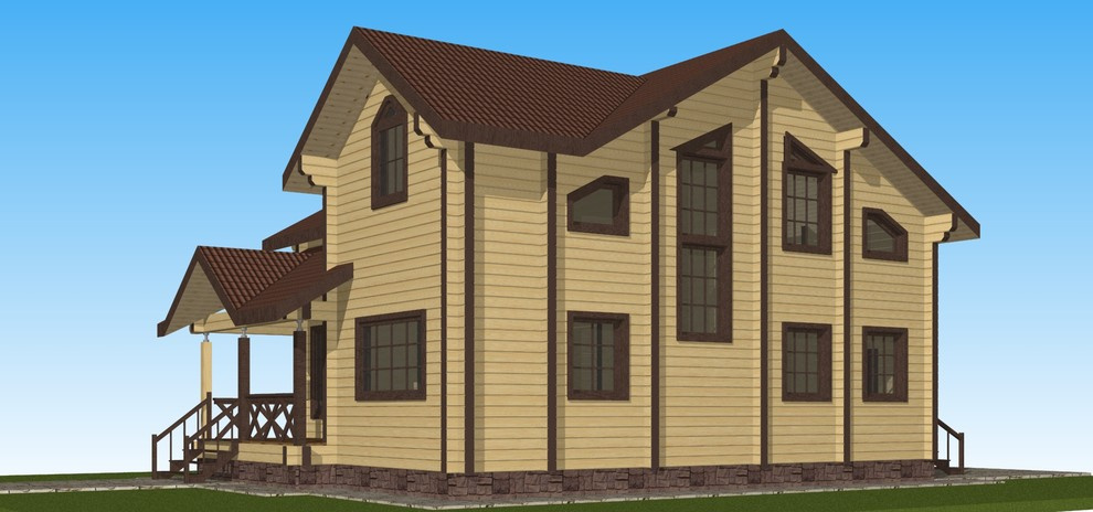 Обложка проекта: Проект дома "Богатырь"