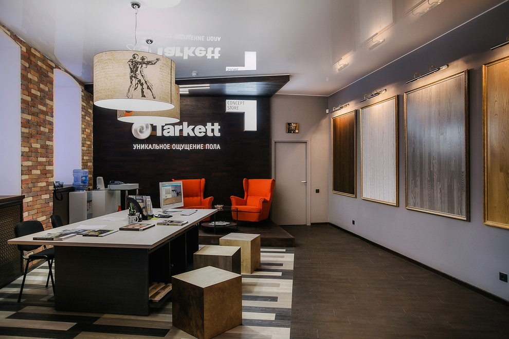 Оформление концептуального салона Tarkett Concept Store