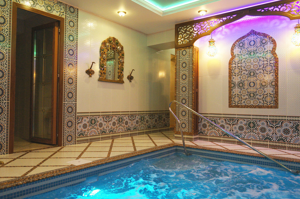 Бассейн в восточном стиле