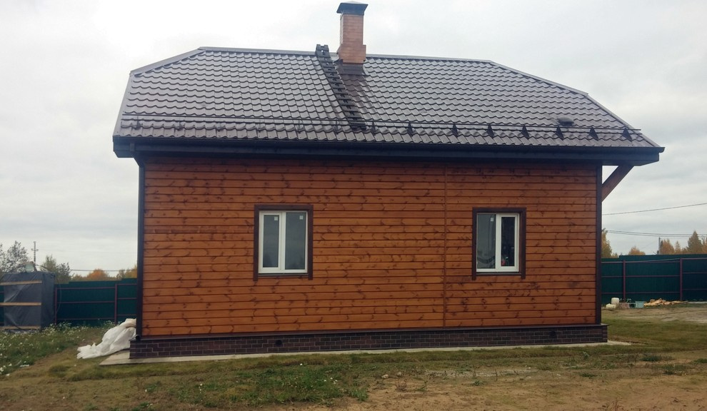 Обложка проекта: Дом из бруса Печора