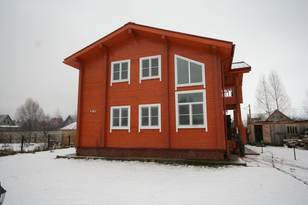 Дом из клееного бруса "Эльбрус"